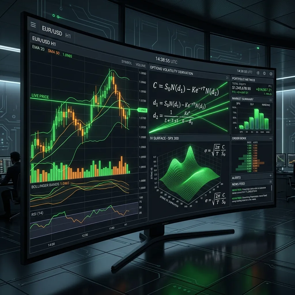 Quantitative Trading Strategies: Mathematical Modeling of Swing, Options, and Scalping Frameworks